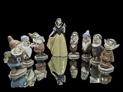 Buy Lladro Figurine “Snow White “ And The Seven Dwarfs • 950£