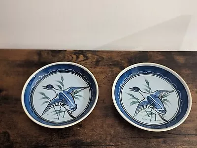 Buy Pair Of Holkham Pottery Plates • 10£