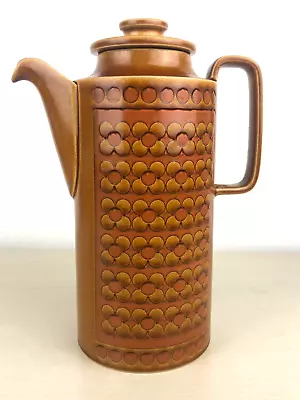 Buy HORNSEA Pottery SAFFRON Ceramic Coffee Pot 1970s Vintage Retro • 10£
