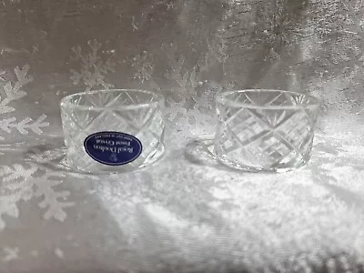 Buy Royal Doulton Finest Crystal Napkin Rings X 2 • 5.99£