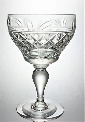 Buy Single Signed STUART Lead Crystal IMPERIAL Cut Pear Bowl Sherry Glass - 95 Ml • 10£