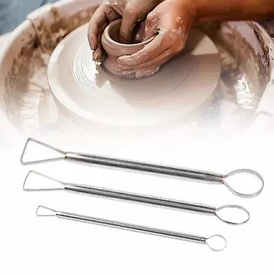 Buy Pottery Tools Double Ended Pottery Clay Sculpting Tools For Pottery Beginners • 7.37£