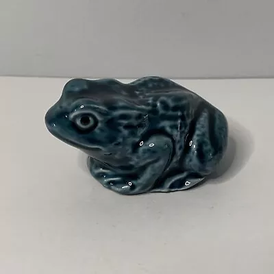 Buy Poole Pottery Blue Glazed Frog 8cms  • 10.99£