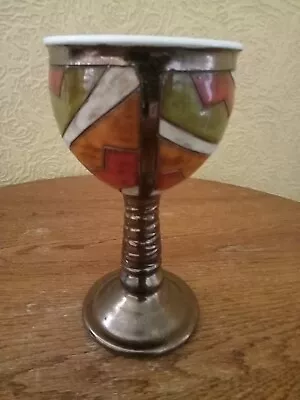 Buy TriUshi Studio Pottery Large Wine Goblet 17cm • 15£