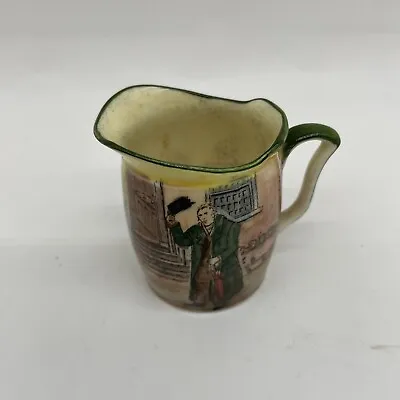 Buy Royal Doulton Pottery Mr Squeers Dickens Ware Mini Pitcher • 75.86£