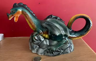 Buy VINTAGE TONY WOOD STAFFS DRAGON TEAPOT With Lid - Quirky, Fun • 9£