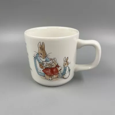 Buy Beatrix Potter Mug Wedgwood Peter Rabbit Vintage Cup 1993 Made In ENGLAND • 11.34£