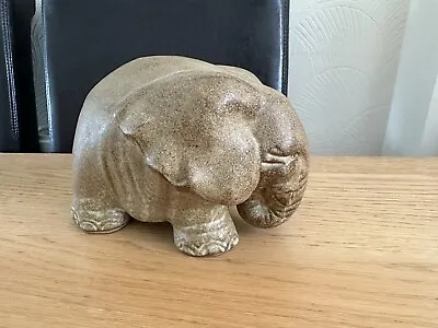 Buy Bennetts Pottery Hastings Large ELEPHANT Money Box With Stopper • 16£