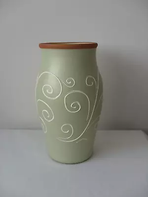 Buy Denby Pottery Ferndale Pattern Large Vase • 15£