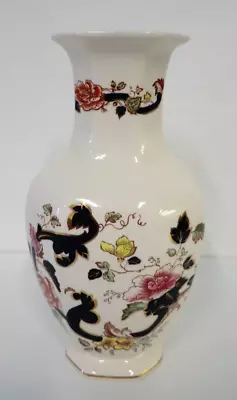 Buy Large Mason's Ironstone Mandalay Pattern Hand Decorated Octagonal Vase 31cm #W4 • 24.99£