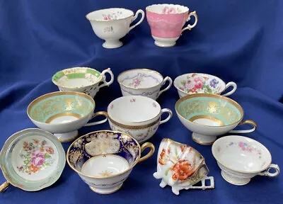 Buy Antique Vintage Tea Cups Various Brands & Unmarked (no Saucers) • 9.99£