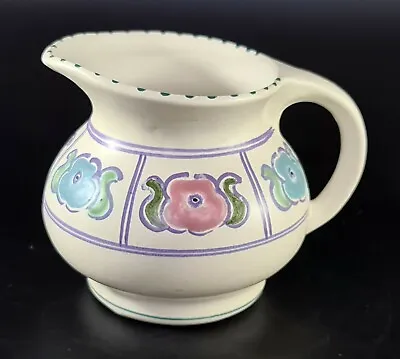 Buy Beautiful Hand Painted Honiton Pottery Devon Vintage 1930's Jug 'Bicton' England • 8.72£