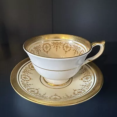 Buy Aynsley Gold Dowery Vintage Tea Cup And Saucer • 9.99£