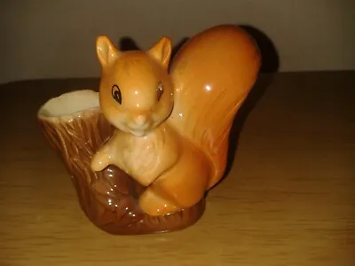 Buy Vintage Miniature Hornsea Fauna/squirrel Posy Vase.(D8) • 4.99£
