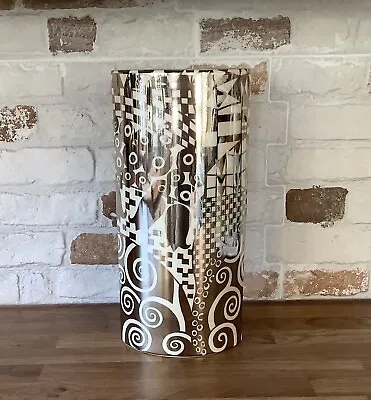 Buy Moorland Pottery Chelsea Works Burslem Plant Tinsley Lustre Abstract Vase Klimt? • 22£