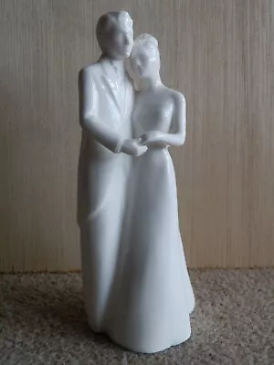 Buy Coalport -   Our Special Day  ; Glossy White Wedding Day Figurine • 3.99£