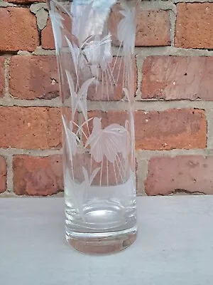 Buy Large Comtemporary Gleneagles Crystal Cascade Pattern Flower Vase • 18£