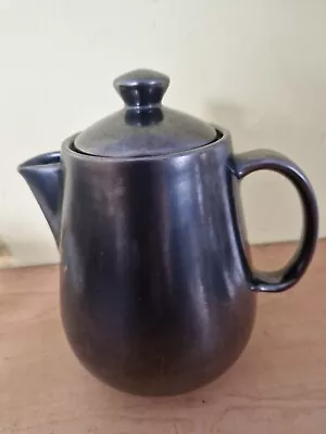 Buy Prinknash Pottery Gun Metal Grey Lustre Teapot • 15£
