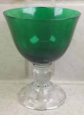 Buy FOSTORIA GLASS #4024 VICTORIAN Green Liquor Cocktail 3 5/8  EXCELLENT Condition! • 13.44£