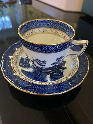 Buy Royal Doulton Booths Real Old Willow Cup And Saucer • 10£