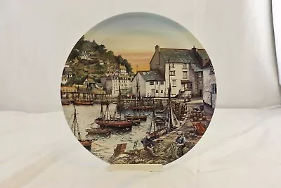 Buy Poole Pottery  Polperro  - Famous Fishing Harbours Limited Edition Plate - 1988 • 0.99£