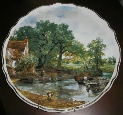 Buy James Kent Old Foley 10” Plate  Constable Painting The Hay Wain • 9.80£