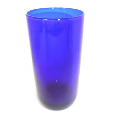Buy Vintage Libbey Cobalt Blue Tumbler Drinking Glass 16 Oz. • 10.44£