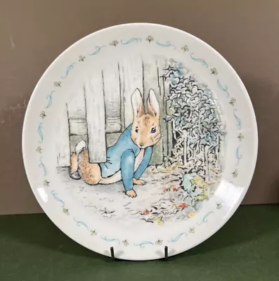 Buy Beatrix Potter Nursery Ware Wedgwood 1996 Plate Peter Rabbit • 10.99£