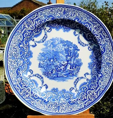 Buy PLATE SPODE Plate  Continental Views  Pattern     Superb • 6.99£