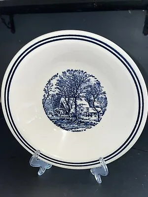 Buy Three Vintage Currier & Ives 7 1/4   Cereal/Soup Bowls. • 5.79£