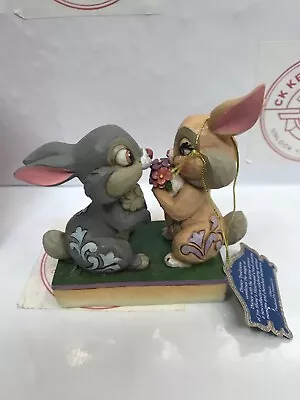 Buy Disney Traditions Bunny Bouquet Thumper Figurine (OPENED, BOX WEAR/TEAR) • 15£
