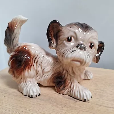 Buy Melba Ware Ceramic Dog Ornament 7  Figurine Vintage Retro Terrier Puppy • 12.99£