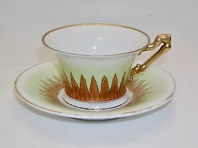 Buy Antique JAEGER, THOMAS AND COMPANY Tea Cup And Saucer Set, Circa 1872 - 1898 • 14.41£