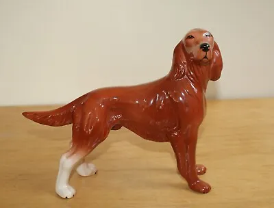 Buy Collectable Vintage MELBA Ware Irish Setter Dog Figurine • 19£