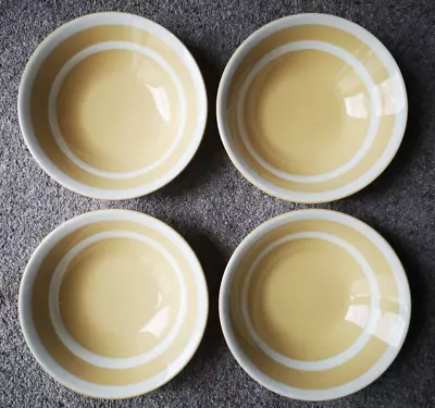 Buy Four T. G. Green Gold Cornishware Fruit Or Cereal Bowls, Judith Onions Backstamp • 8£