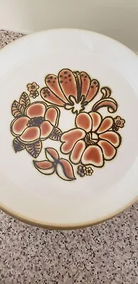 Buy Vintage 1970's Staffordshire Kilncraft Plate Rafflesia Plates • 5£