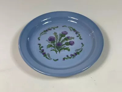 Buy Clyde Ceramics Scotland Blue And Purple Thistle Dish • 10.50£
