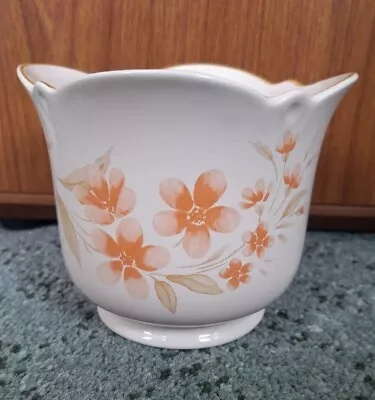 Buy Royal Winton Cream Planter With Floral Pattern • 4.99£