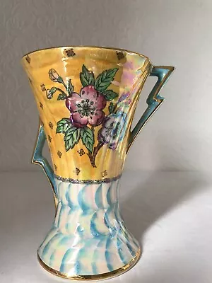 Buy Vintage Tall ARTHUR WOOD ROYAL BRADWELL  ATHENA  Art Deco Lustre Vase • 4.99£