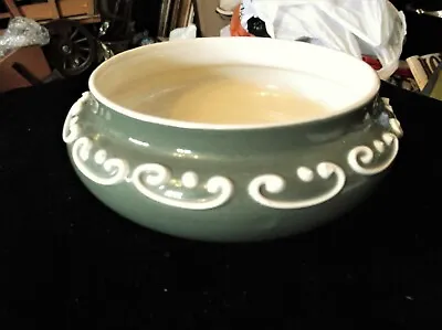 Buy Vintage C H Brannam Devon Pottery Royal Barum Ware Pipe Lined Dish Green Glaze • 14.50£