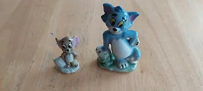 Buy Vintage Tom Amd Jerry Wade Porcelain Small Figurines, MGM, Good Condition. • 8£