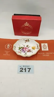 Buy Royal Crown Derby Fine Bone China Trinket Dish, Boxed - Multicoloured • 11.33£