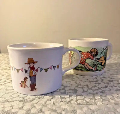 Buy Pair Of Melamine Children’s Cups- Winnie Pooh And Belle & Boo • 6£