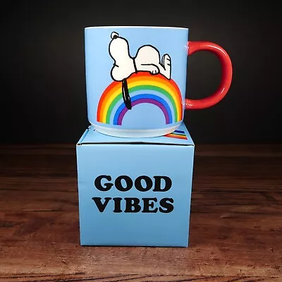 Buy Snoopy | Peanuts | 'Good Vibes' | Fine Bone China Mug | Great Gift | New • 11.95£