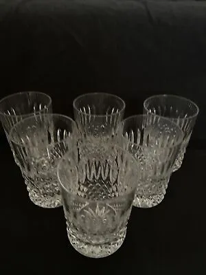 Buy Six Galway Vintage Crystal Whisky Glasses - Claddach Pattern - VGC • 40£