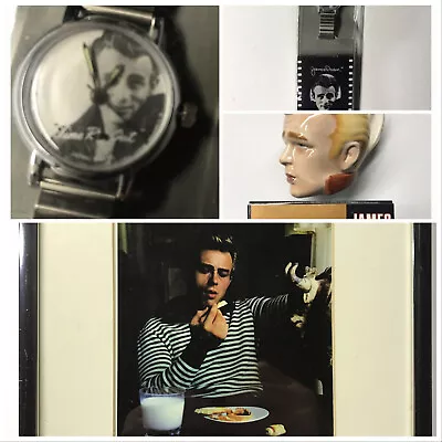 Buy Vintage 1987 James Dean Watch Memories NIP & 1988 Face Mugs (2) By Clay Art NIB • 96.07£
