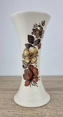 Buy Purbeck Pottery Vase- Floral Pattern Approx Height 9inches. • 15£