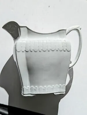 Buy Antique Porcelain Pitcher Fenton England John Edwards 1880 Ironstone • 102.46£