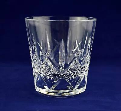 Buy Royal Doulton Crystal “JULIA” Whiskey Glass / Tumbler – 9.2cms (3-5/8″) Tall • 22.50£