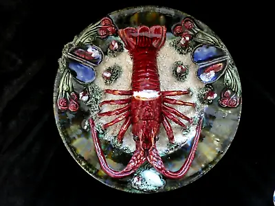 Buy Vintage Palissy Ware Jose Alvaro Majolica Lobster  Portugal Caldas Da Raina 12  • 195£